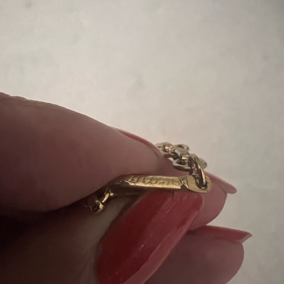 Vintage Coro Simulated Pearl Gold-Tone Feather Necklace - Picture 7 of 7